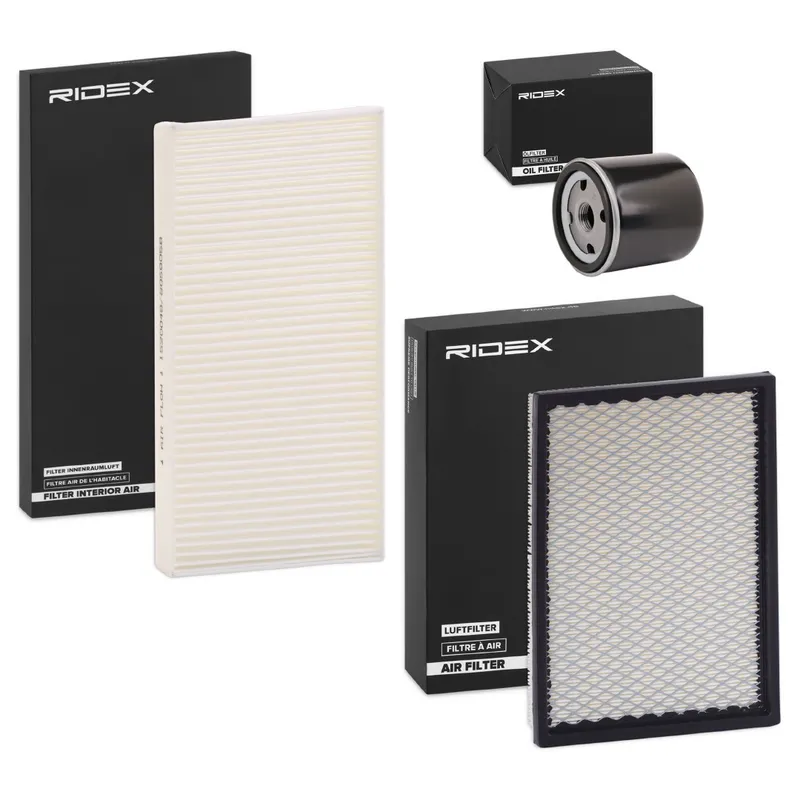 Filtersats RIDEX 4055F20221