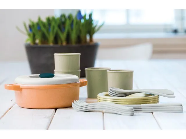 Dantoy BIO Plastic Middagsset - 22 Delar