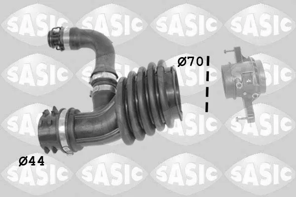 Laddluftslang SASIC 3336285