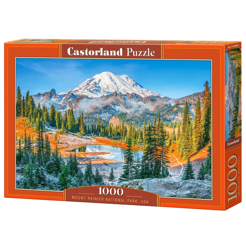 Castorland Pussel - Mount Rainier Nationalpark, USA 1000 bitar