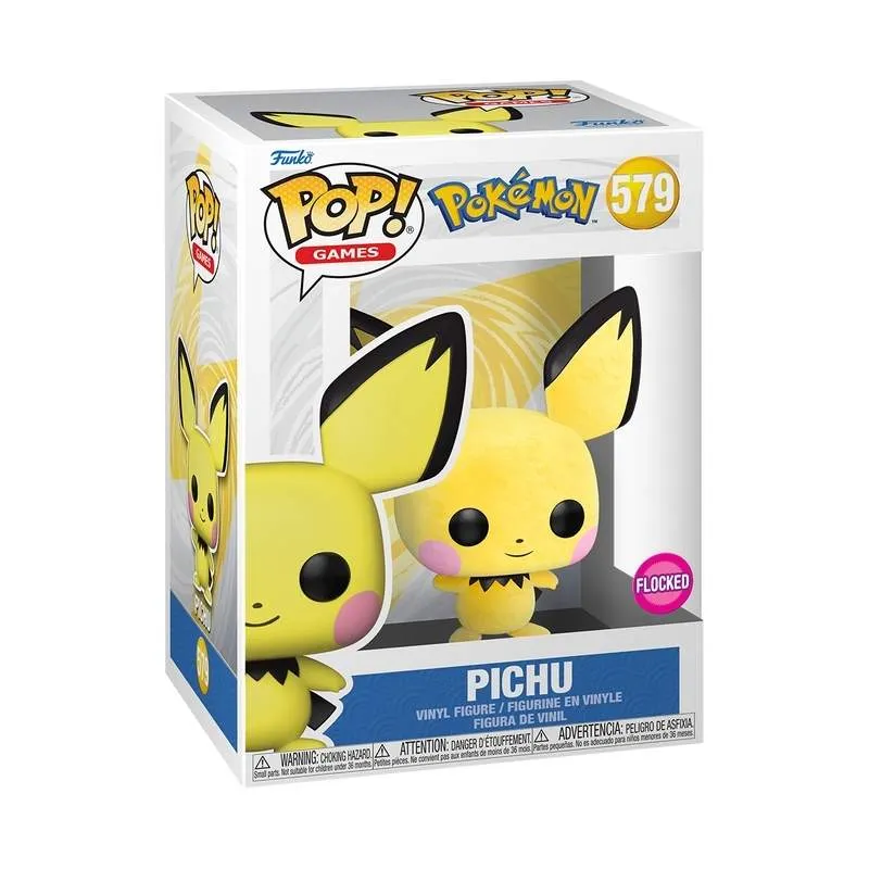 Funko Pop! Vinylfigur: Pokemon – Pichu (Flockad)