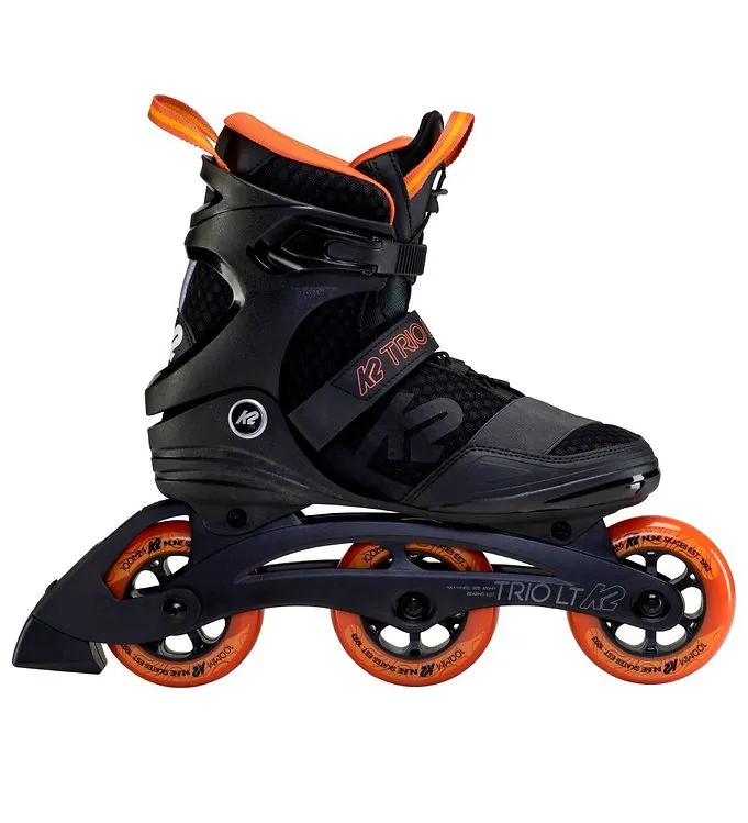 K2 Rullskridskor - Trio LT 100 M - Svart/Orange - Inlines (#3559)