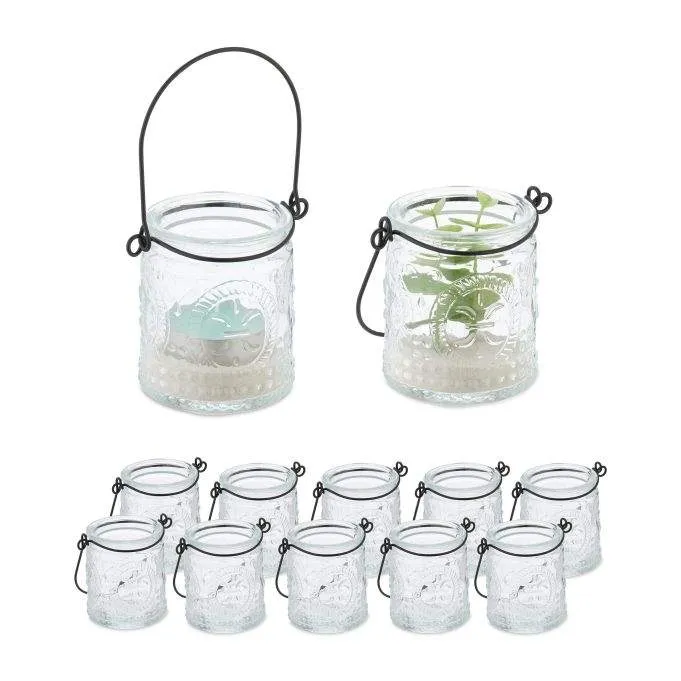 Transparent vindljusset om 12 st (#9979)