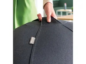 Balansboll Leitz Ergo Cosy Active, grå, Ø65 cm