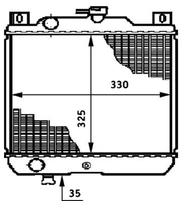 MAHLE CR 228 000P Kylare