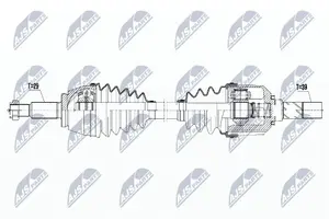Drivaxel NTY NPW-RE-087