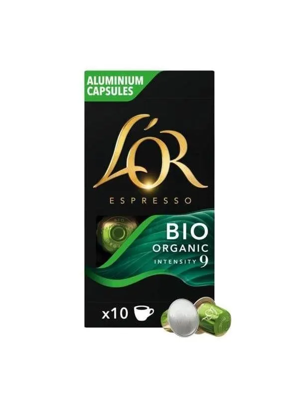 L’OR Capsules Espresso Bio Organic - 10 pcs