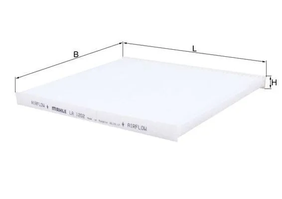 Kupéfilter MAHLE LA 1202