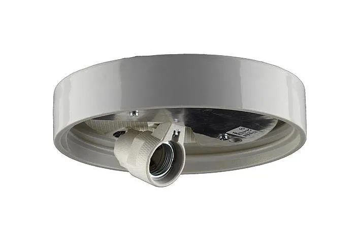 Ifö Electric 55752-000-12 Sockel rak, E27, IP44 Grå