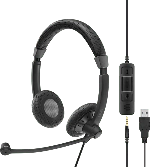 Epos Impact Sc 75 Stereo Usb-a Microsoft Teams Svart