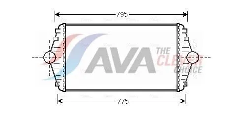 Intercooler AVA COOLING SYSTEMS CN4086