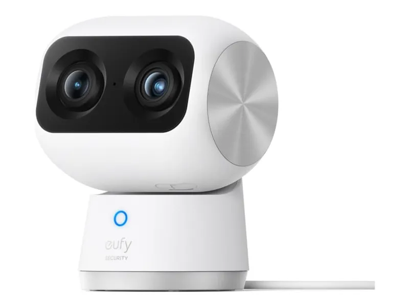 Eufy S350 – Nätverksövervakningskamera – panorering / lutning – inomhusbruk – färg (Dag&Natt) – 3840 x 2160 – 4K – ljud – trådlös – Wi-Fi – 802.11a…