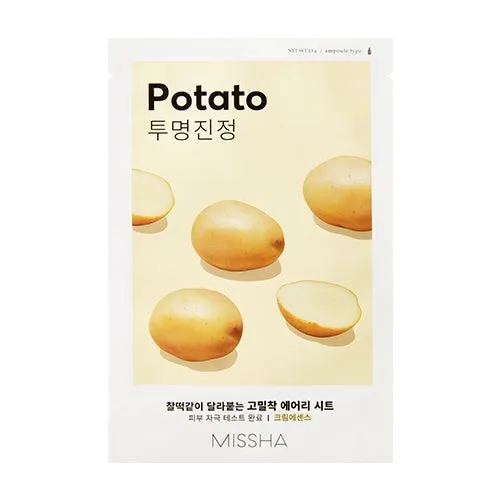 MISSHA Airy Fit Sheet Mask Potatis 19g * 10 ark