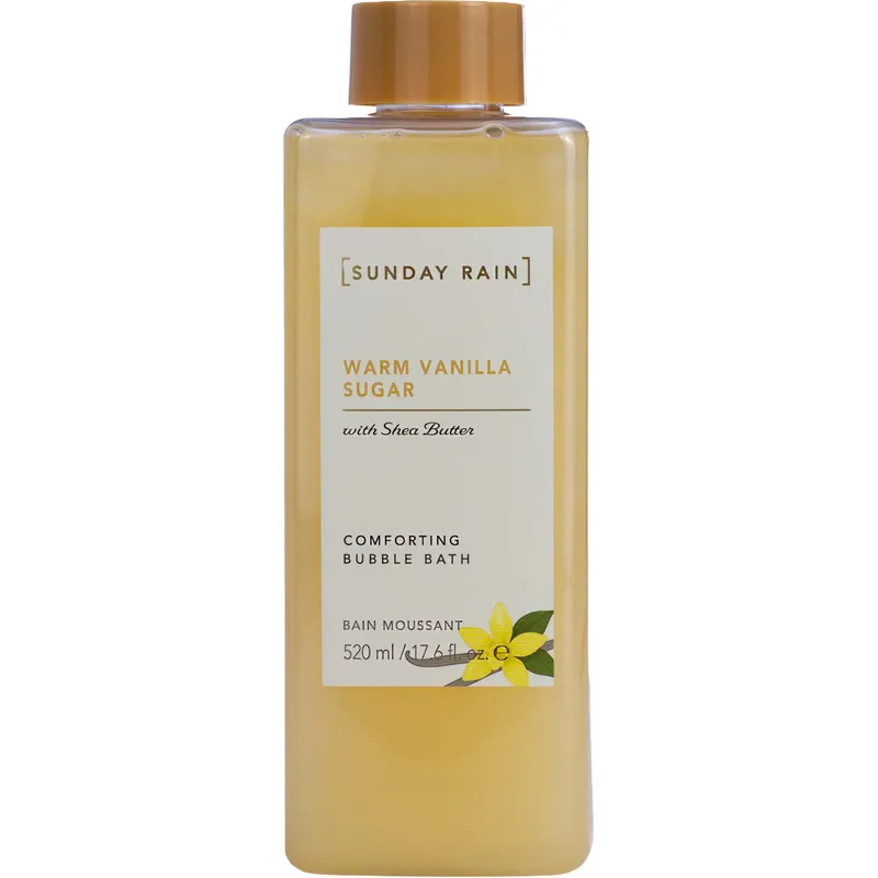 Sunday Rain Bubble Bath Warm Vanilla Sugar 520 ml