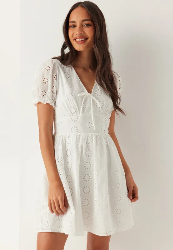 Broderie Anglaise Dress (#7837)
