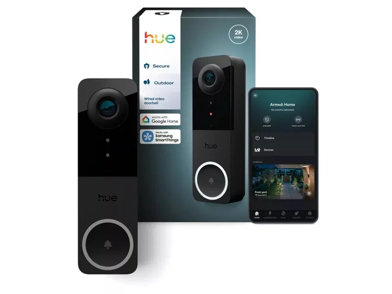 Philips Hue Secure videodörrklocka (Wired)
