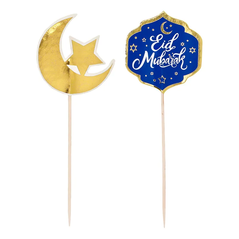 Cocktailpinnar Eid Mubarak - 12-pack