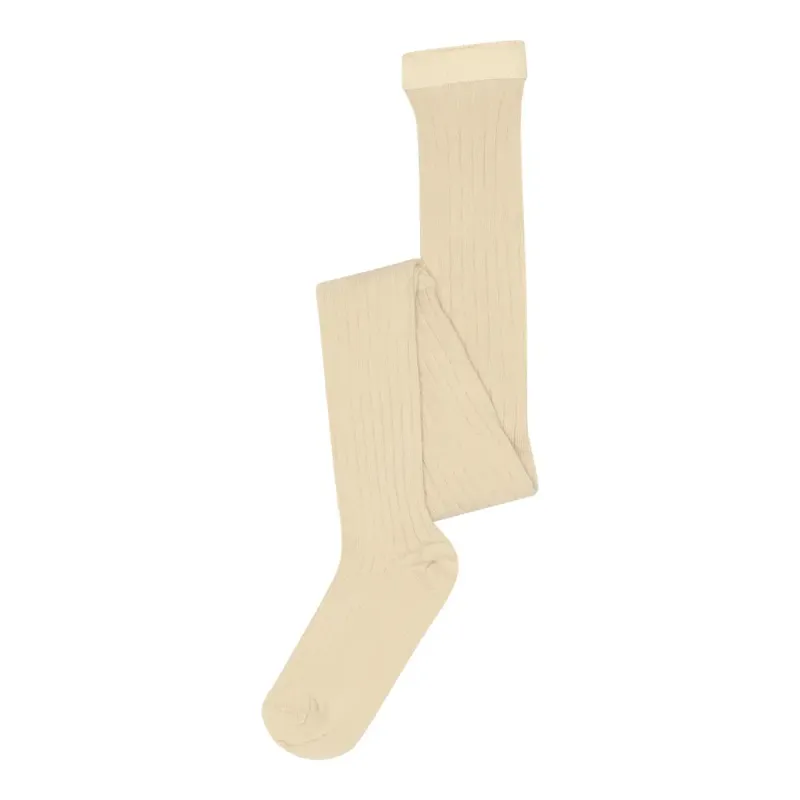 MP Denmark Basic Rib Strumpbyxor - Yellow - 90