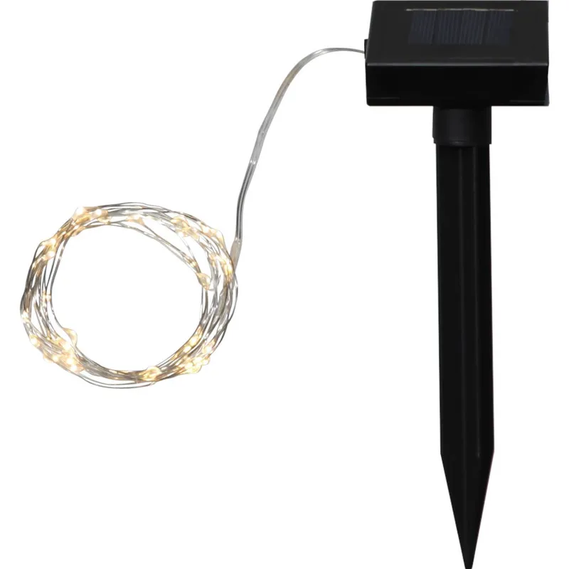 Solcellsdriven ljusslinga 50 LED