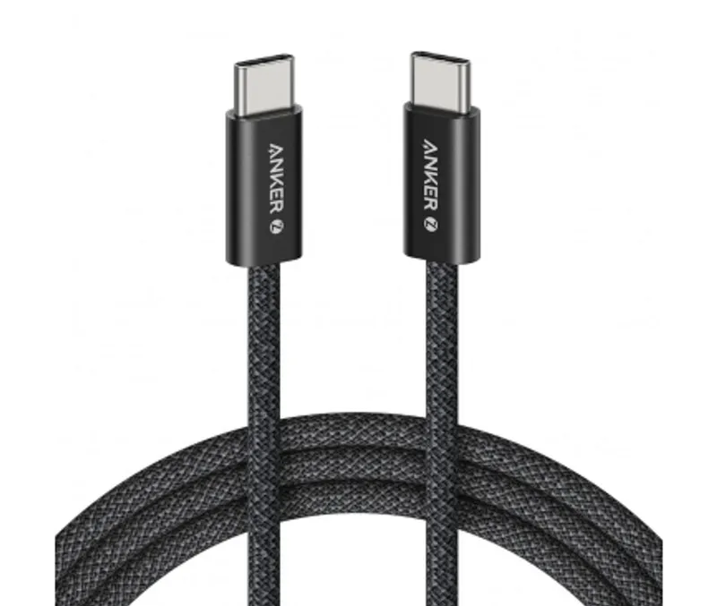 Anker Zolo USB-C to USB-C Cable (1.8m 240W) - Black