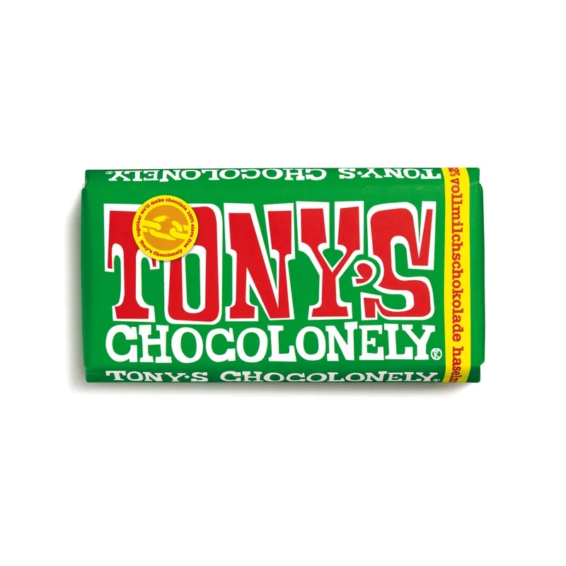 Tony’s Chocolonely Milk Chocolate Hazelnut 180 g