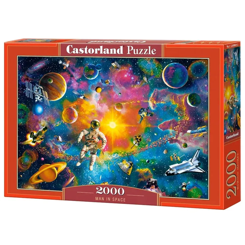 Castorland Pussel - En människa i rymden 2000 bitar
