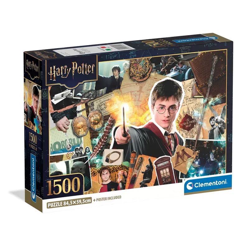 Clementoni Harry Potter Pussel 1500 bitar 31745 - Harry Potter - Leksaksaffären