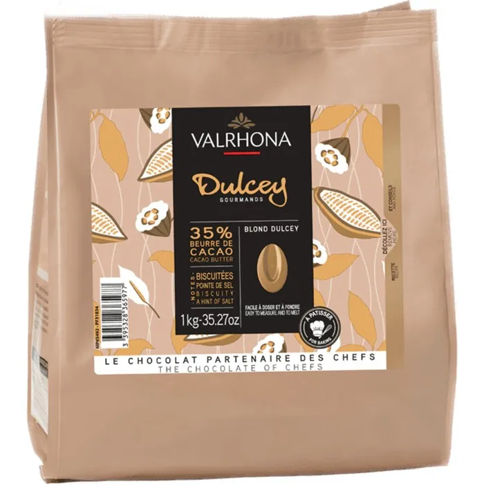 Valrhona Dulcey 35% choklad, 1 kg