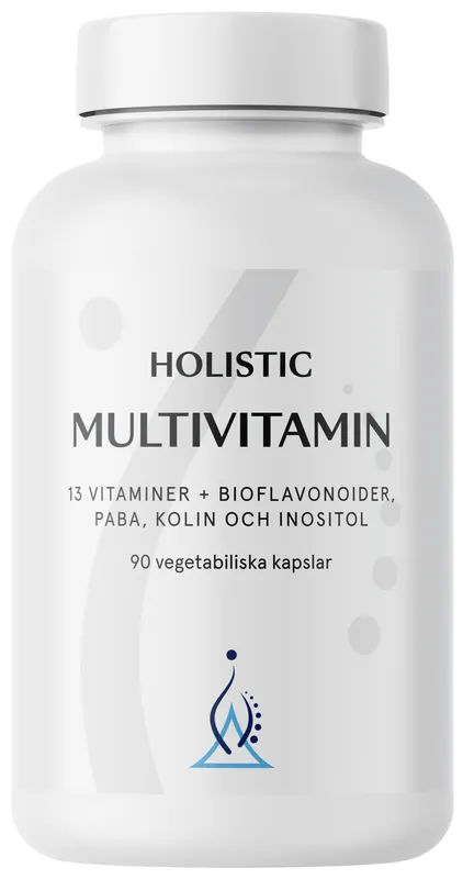 Holistic Multivitamin, vegetabiliska kapslar 90 st