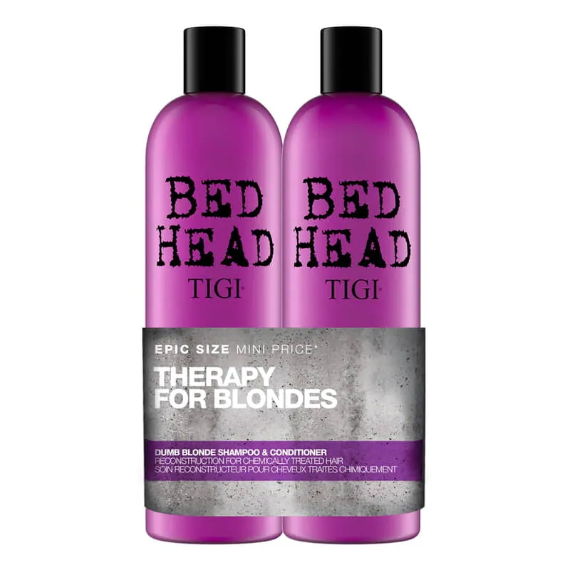 TIGI Bed Head Tweens Dumb Blond Schampo & Conditioner 2×750 ml