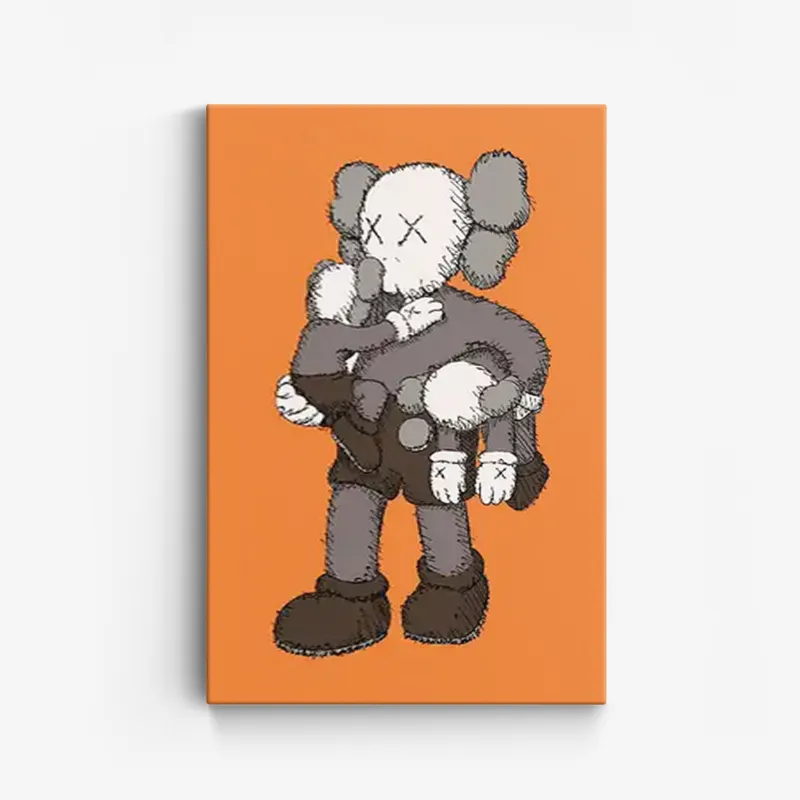 Canvas – Kaws Companion / Apelsin