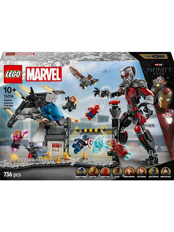 Captain America: Civil War actionstrid LEGO® Super Heroes (76314)