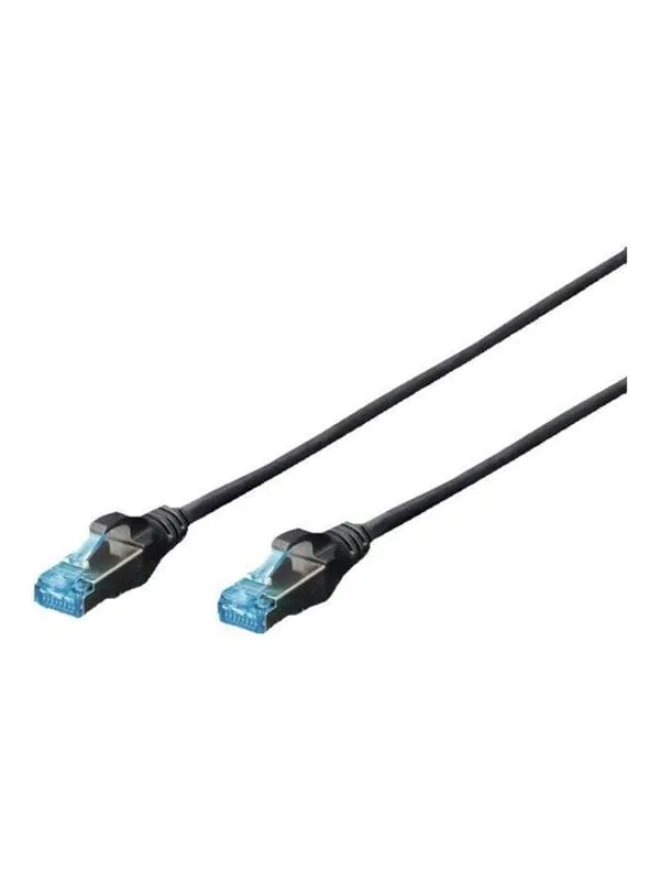 DIGITUS Professional patch cable - 1 m - black - Svart - 1m (#1163)