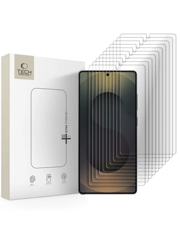 Tech-Protect Glass Bundle 10-pack for Samsung Galaxy S25