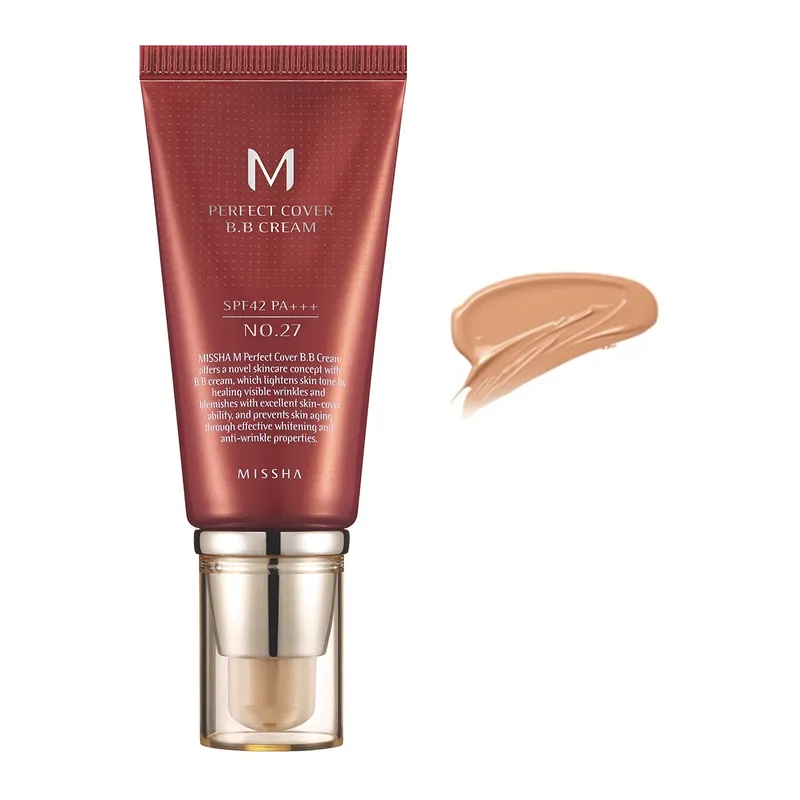 MISSHA M Perfect Cover BB Cream SPF42/PA + + + No.27 Honey Beige - 50 ml
