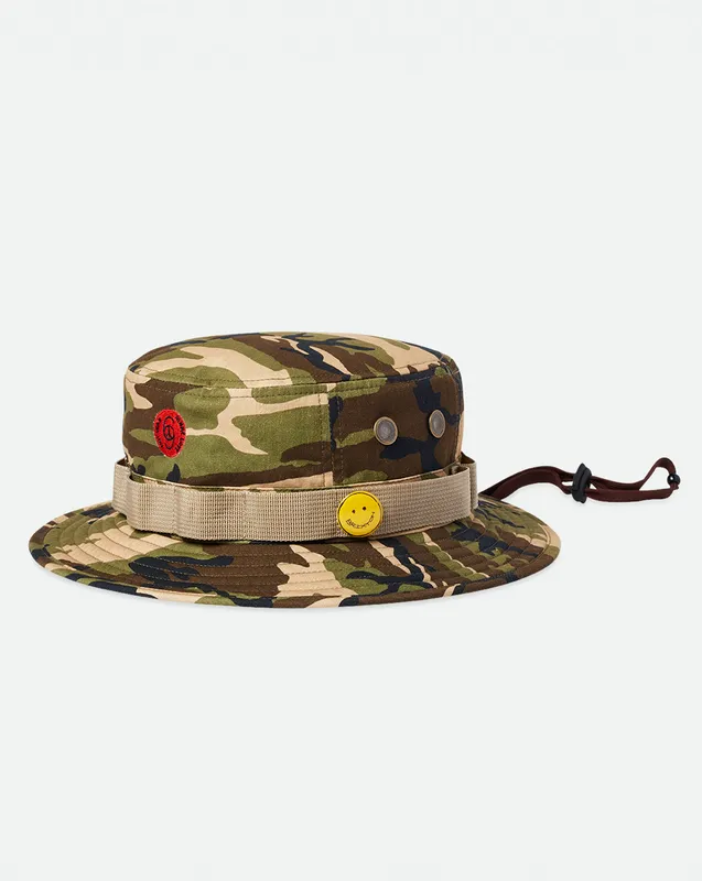 Brixton Love Packable Bucket Hat Svart, Oliv, Brun