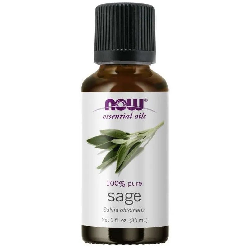 NOW Foods – Eterisk Olja, Salviaolja, 30 ml