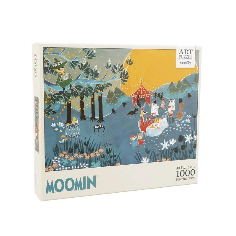 MOOMIN Pussel 1000 Pcs Art Puzzle Blå