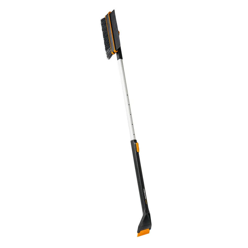 Fiskars 1078492 Isskrapa med roterbar borste