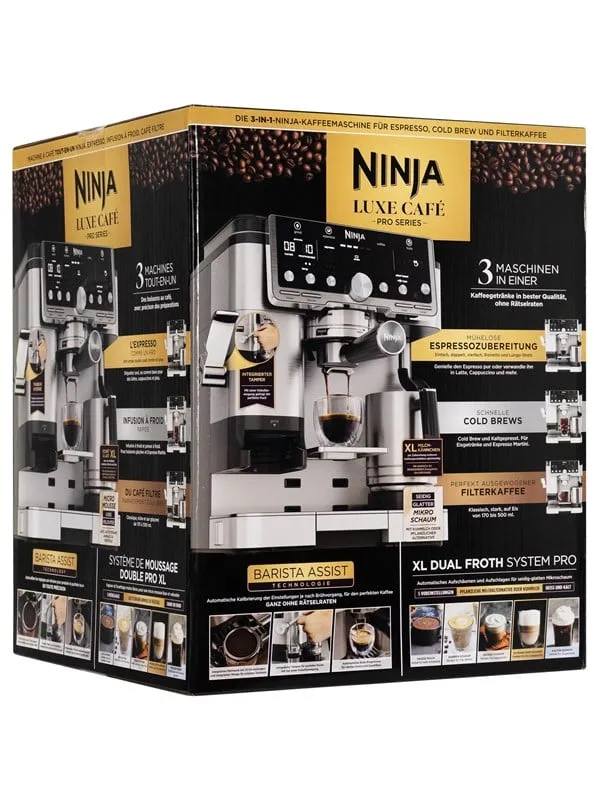 Ninja ES701EU kaffemaskin Halvautomatisk Espressomaskin 2 l