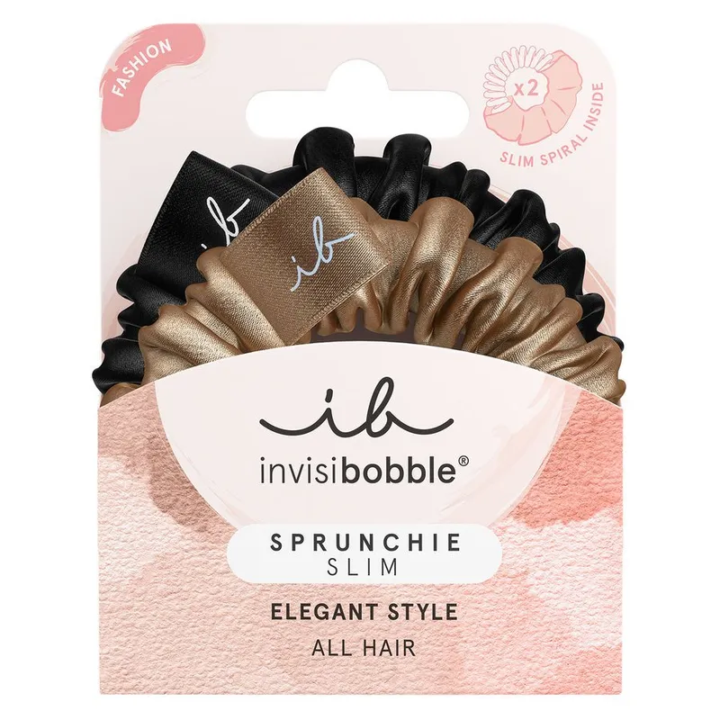 Invisibobble Sprunchie Slim 2 pcs True Golden
