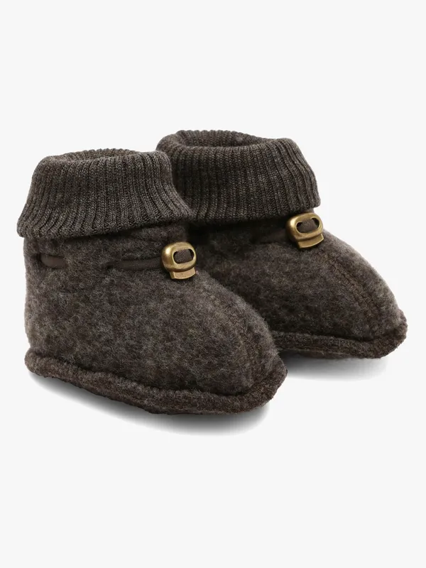 Mikk-Line Tossor Merinoull, Dark Brown Melange, 50-56