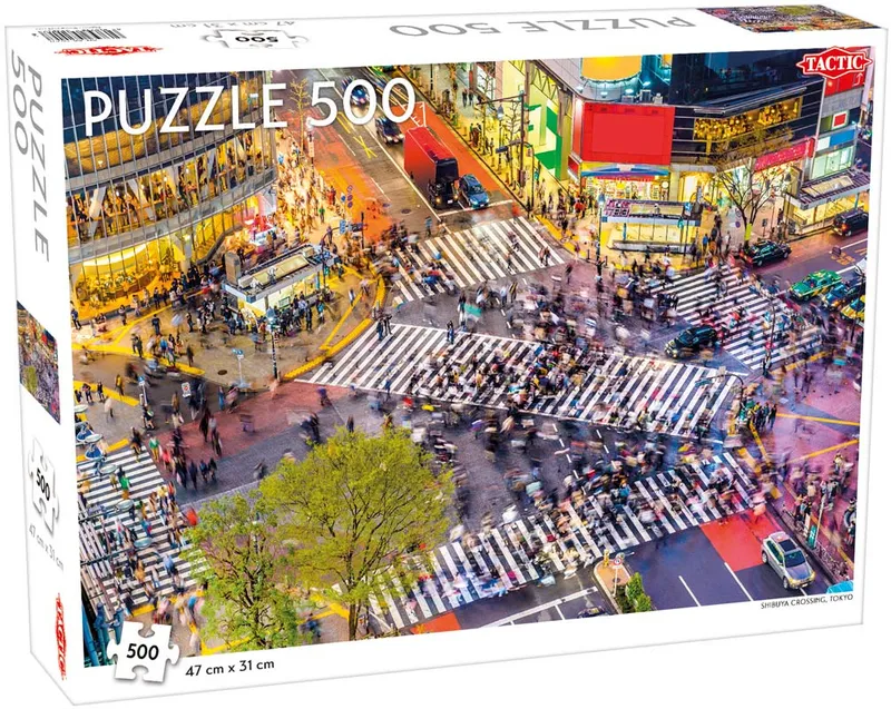 Pussel – Shibuya Crossing, Tokyo 500 bitar