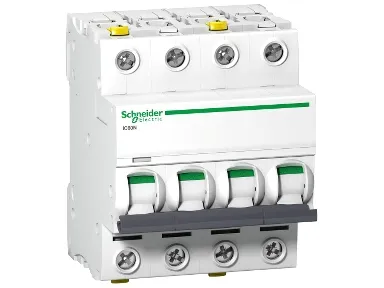 Schneider Electric Acti9 ic60n miniature circuit breaker – 4p – 10a – c curve