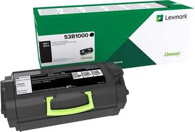Toner Lexmark 53B2000 svart 11.000 sidor