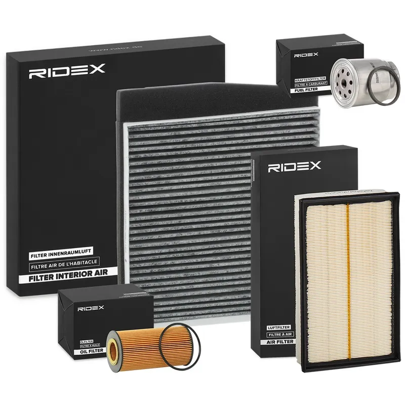 Filtersats RIDEX 4055F25770