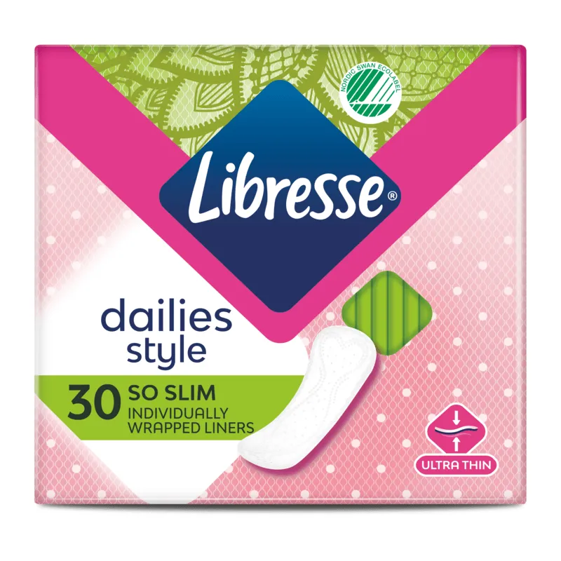 Trosskydd Libresse – So Slim Single wrap Svanen – 30 st