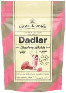 Dave & Jon's Dadlar Strawberry Milkshake 125 g