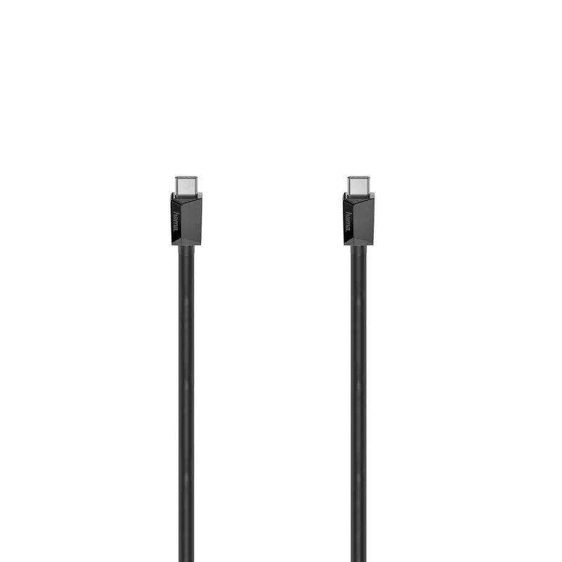 Hama USB-C Till USB-C Kabel 3.2 0.75m – Svart