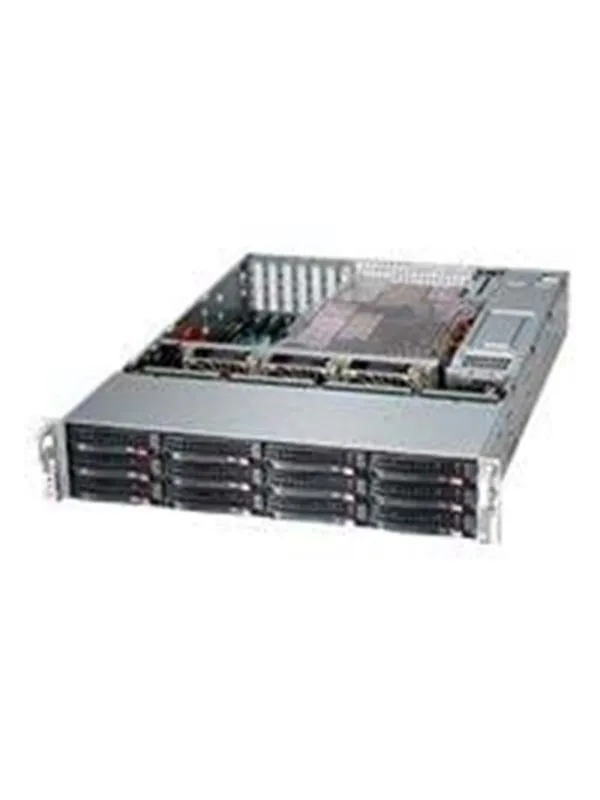 Supermicro SC826 BE1C-R920LPB - kan monteras i rack - Chassi - Server (Rack) - Svart